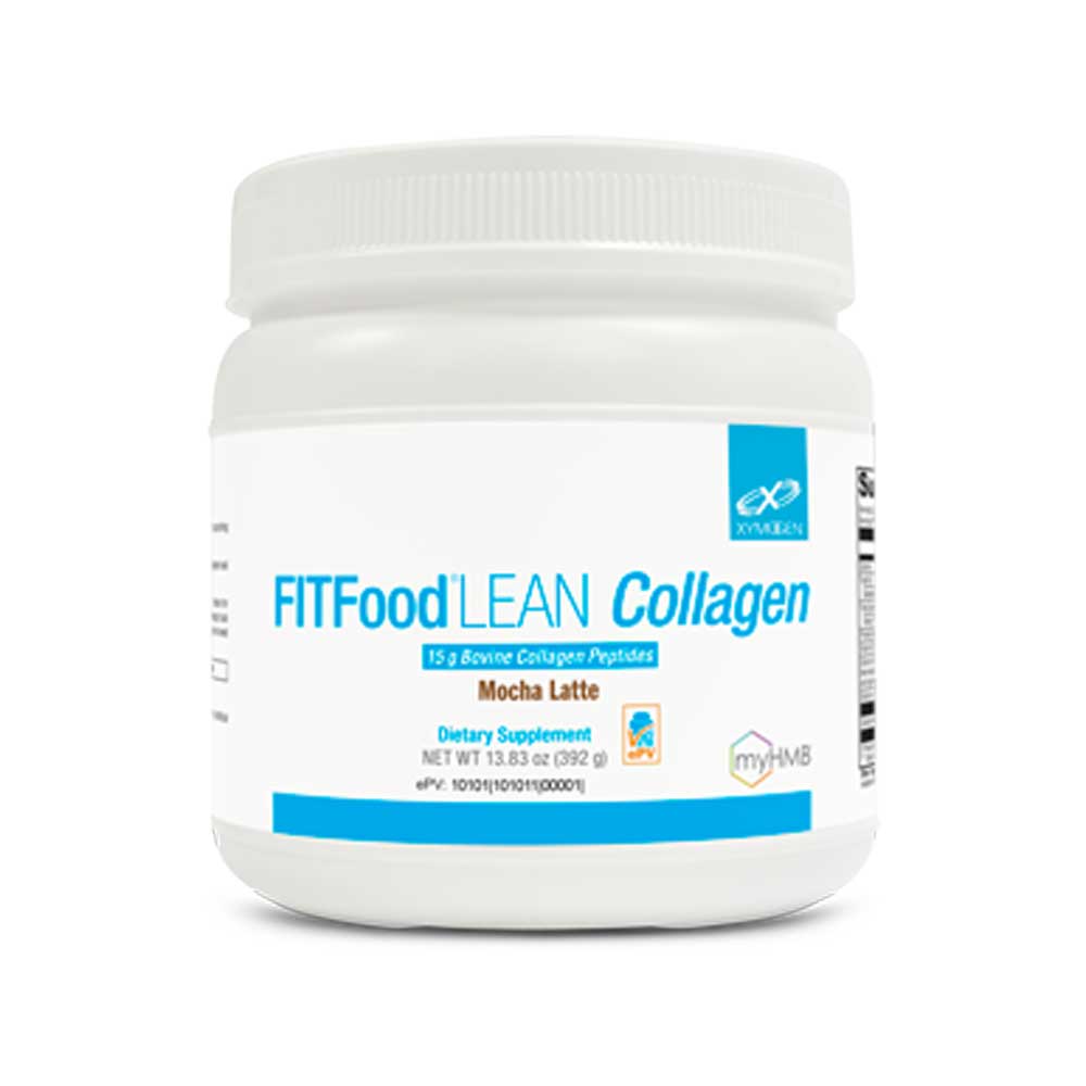 Xymogen FIT Food® Lean Collagen Mocha Latte 14 Servings